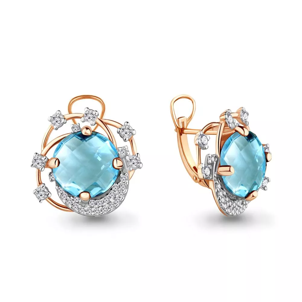 Серьги, золото, артикул LV4459702А