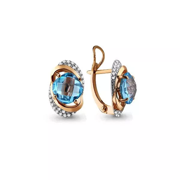 Серьги из золота, артикул LV4459605А