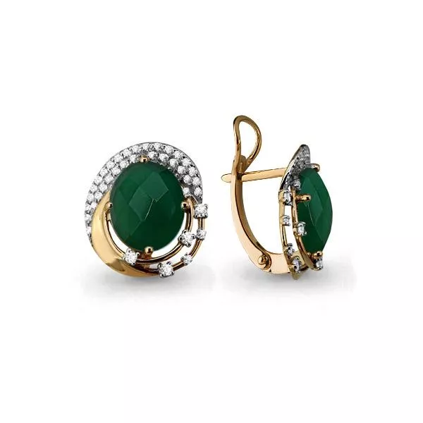 Серьги, артикул LV4459209А, золото