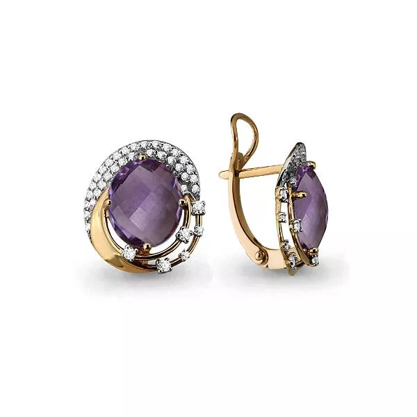 Серьги из золота, артикул LV4459204А