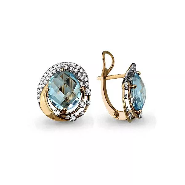 Серьги, золото, артикул LV4459202А