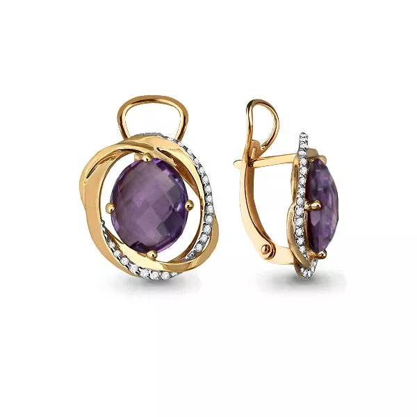 Серьги из золота, артикул LV4459104А