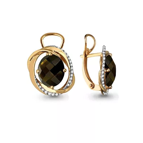 Серьги, артикул LV4459101А, золото