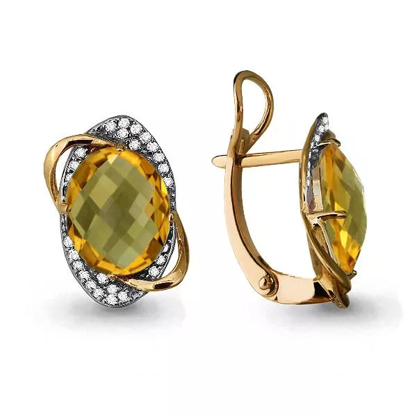 Серьги, артикул LV4459006А, золото