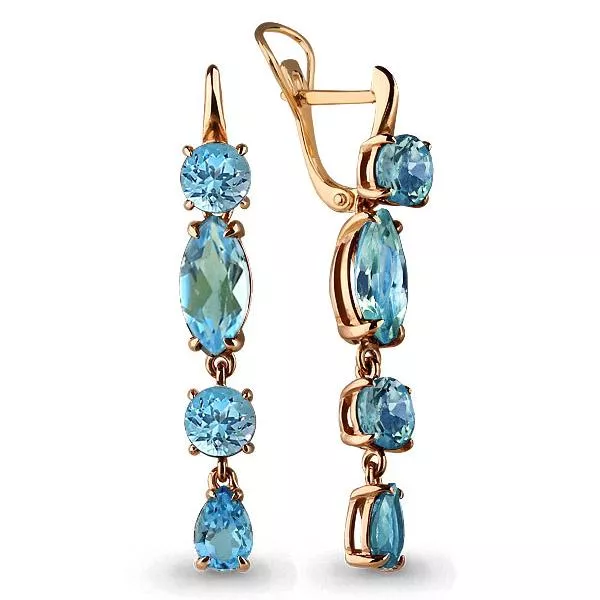 Серьги, золото, артикул LV4455605