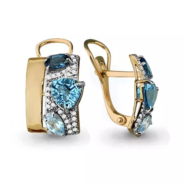 Серьги из золота, артикул LV4454605А