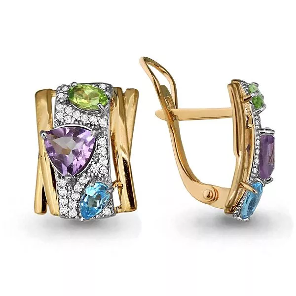 Серьги из золота, артикул LV4454504А