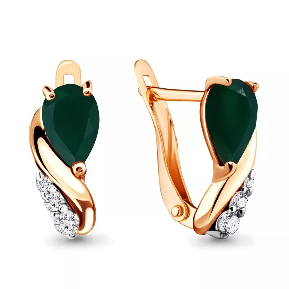 Серьги из золота, артикул LV4453909А