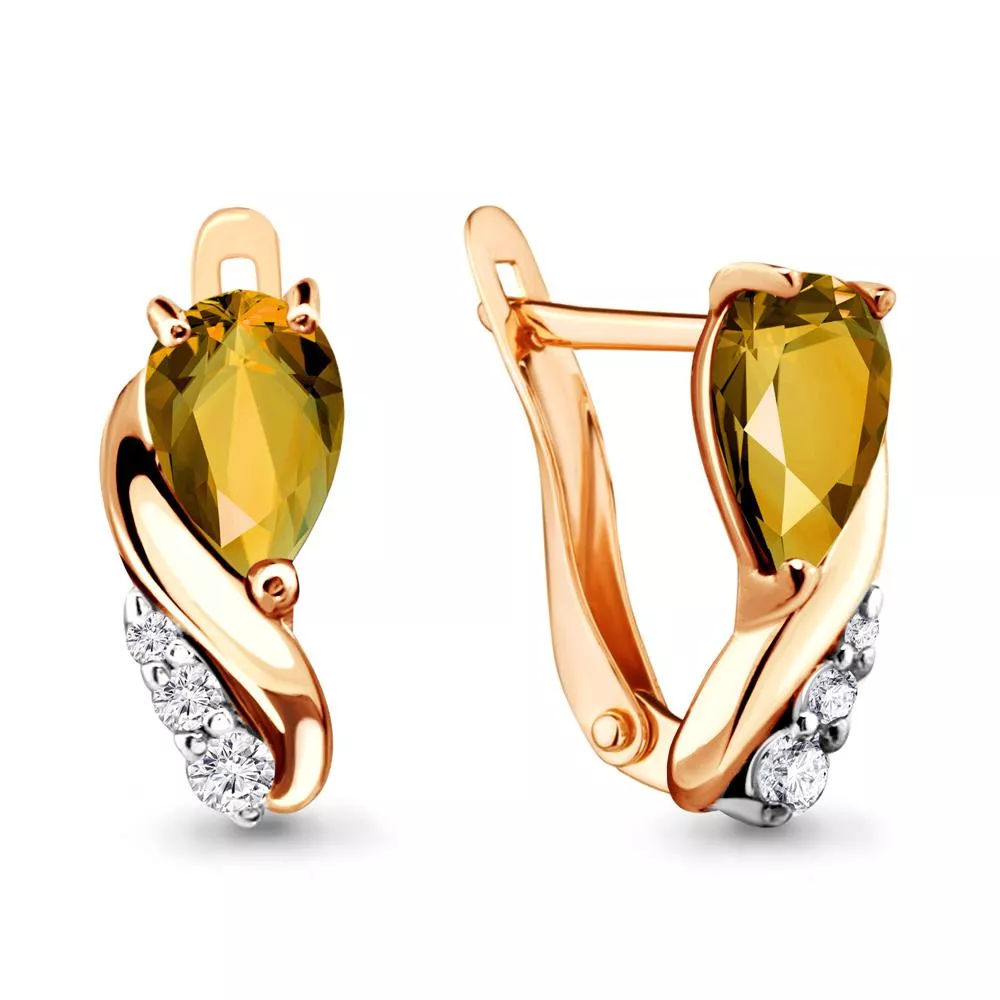 Серьги из золота, артикул LV4453906А