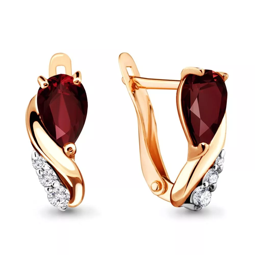 Серьги, артикул LV4453903А, золото