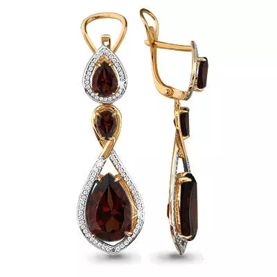 Серьги из золота, артикул LV4451503А