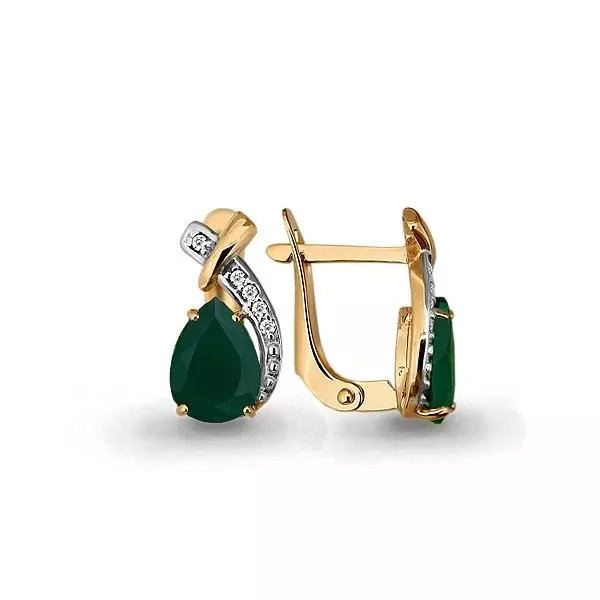 Серьги, золото, артикул LV4450009