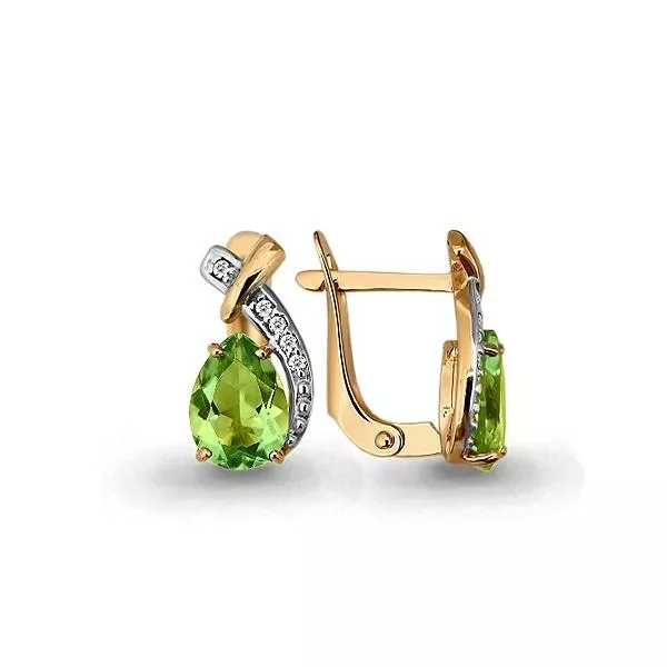 Серьги, золото, артикул LV4450007