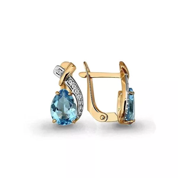 Серьги, артикул LV4450005, золото