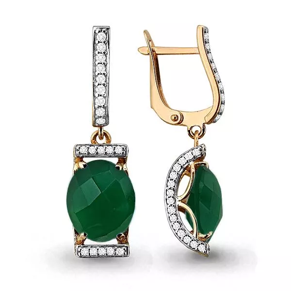 Серьги, золото, артикул LV4446709А