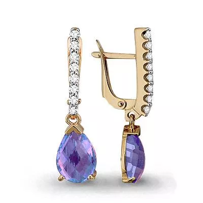 Серьги, золото, артикул LV4444925А