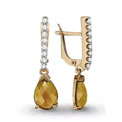 Серьги, золото, артикул LV4444906А