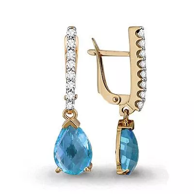 Серьги из золота, артикул LV4444905А