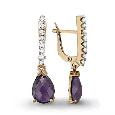 Серьги, артикул LV4444904А, золото