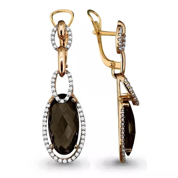 Серьги, золото, артикул LV4443301А