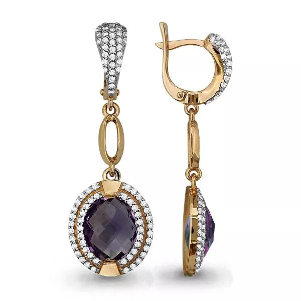 Серьги из золота, артикул LV4442904А