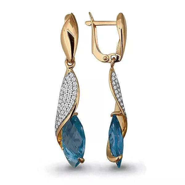 Серьги из золота, артикул LV4442808А