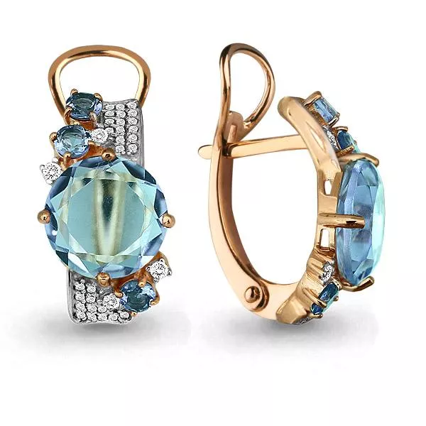 Серьги, золото, артикул LV4442705А