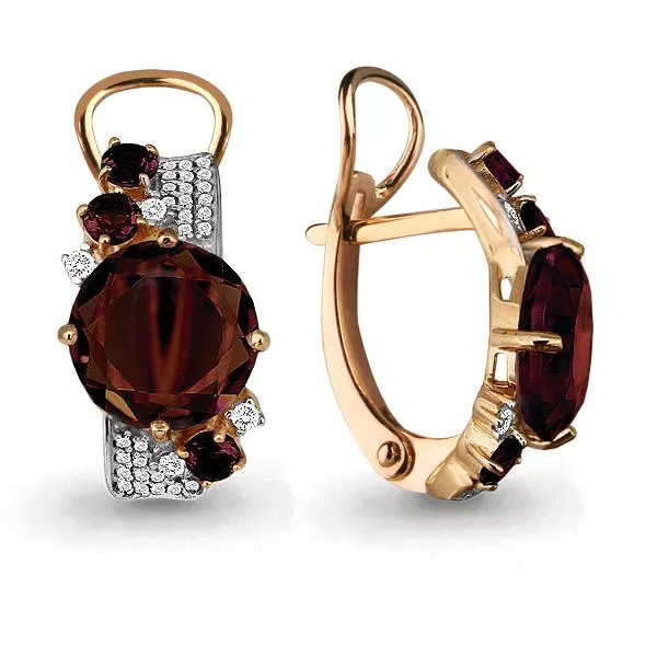 Серьги, артикул LV4442703А, золото