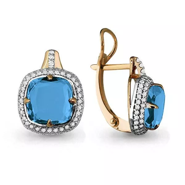 Серьги, золото, артикул LV4442305А