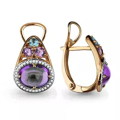 Серьги, золото, артикул LV4442204А