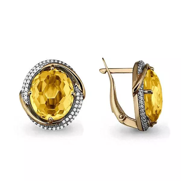 Серьги из золота, артикул LV4442006А