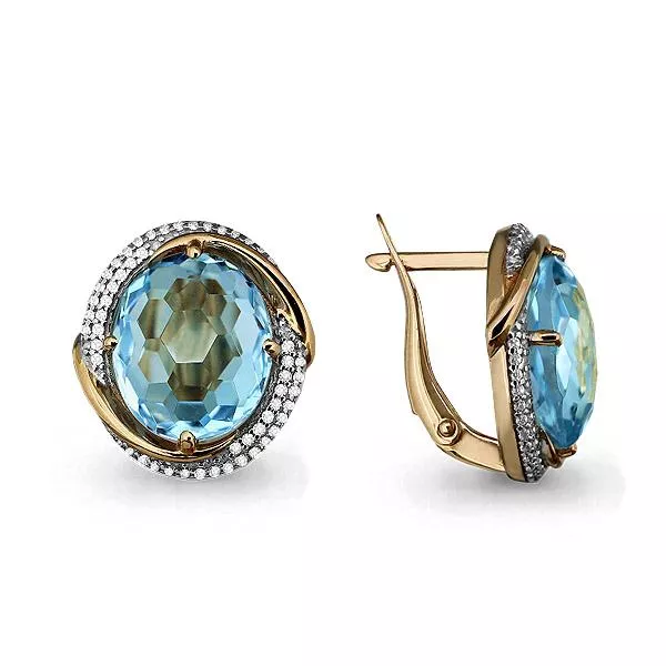 Серьги, золото, артикул LV4442005А