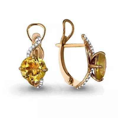 Серьги из золота, артикул LV4441806А