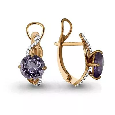 Серьги, золото, артикул LV4441804А