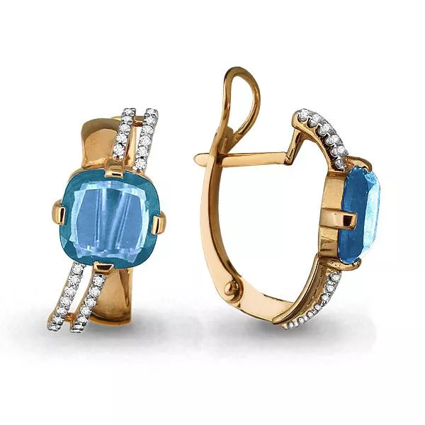 Серьги из золота, артикул LV4441505А