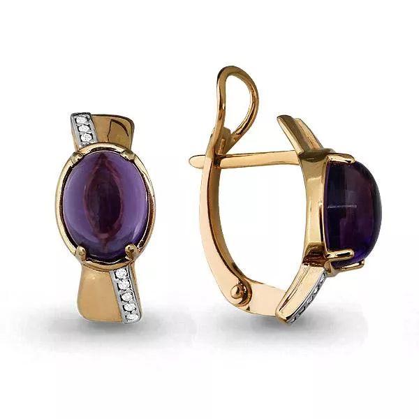 Серьги, золото, артикул LV4441404А