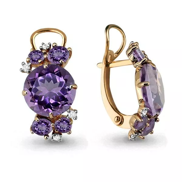 Серьги, артикул LV4440704, золото