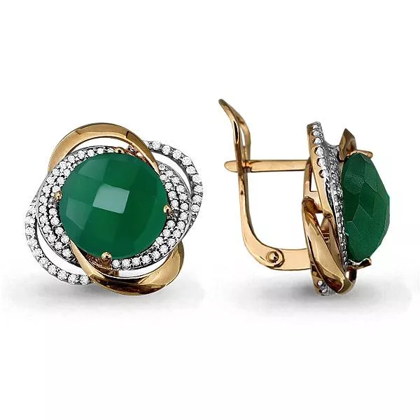 Серьги из золота, артикул LV4440609А