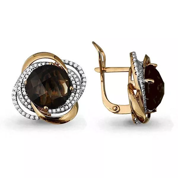 Серьги из золота, артикул LV4440601А