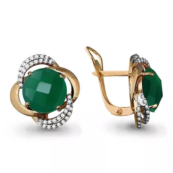 Серьги из золота, артикул LV4440509А