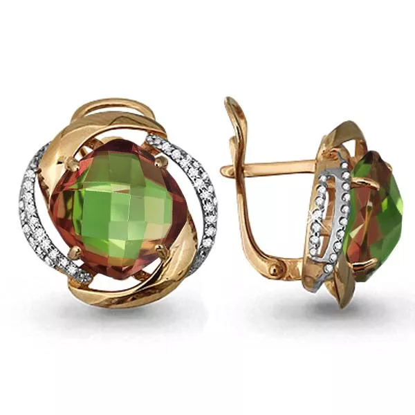 Серьги из золота, артикул LV4440419А