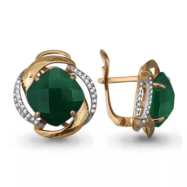 Серьги из золота, артикул LV4440409А