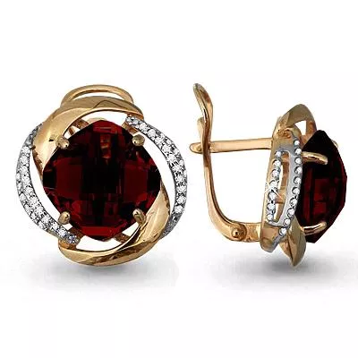 Серьги, артикул LV4440403А, золото