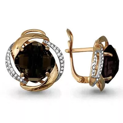 Серьги, золото, артикул LV4440401А