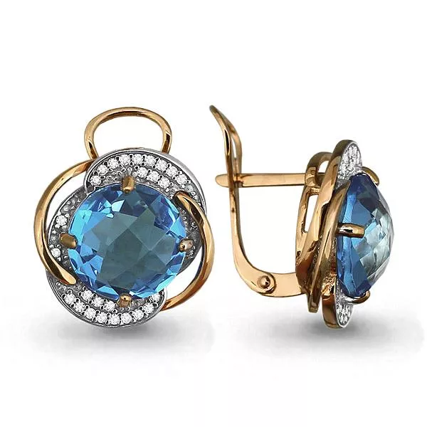 Серьги, золото, артикул LV4440305А