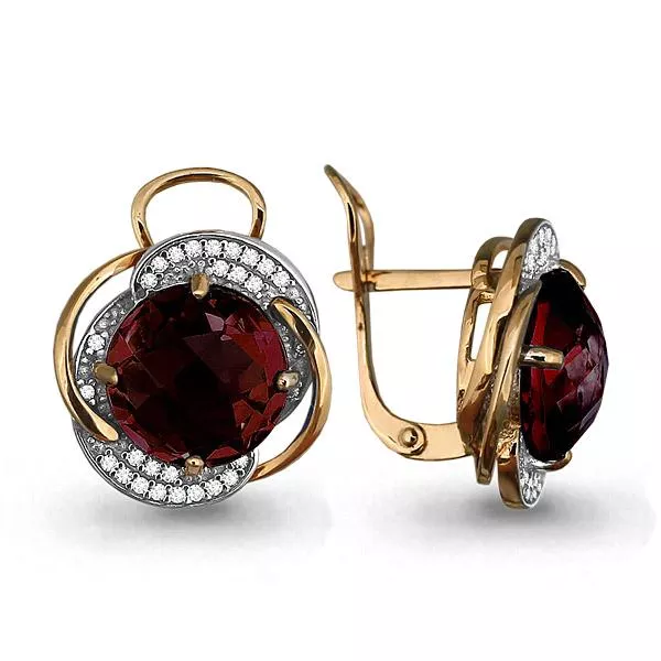 Серьги, артикул LV4440303А, золото