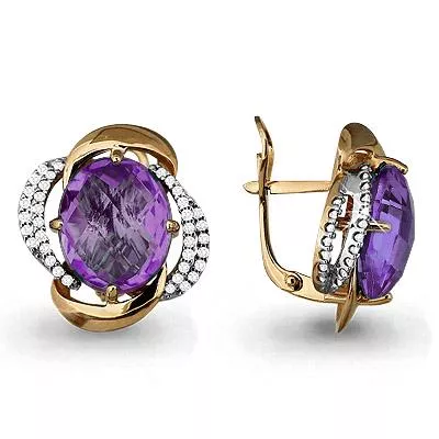 Серьги из золота, артикул LV4440204А