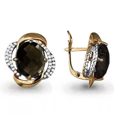 Серьги, артикул LV4440201А, золото