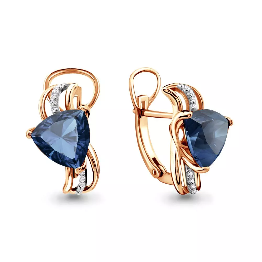 Серьги, золото, артикул LV4439108А