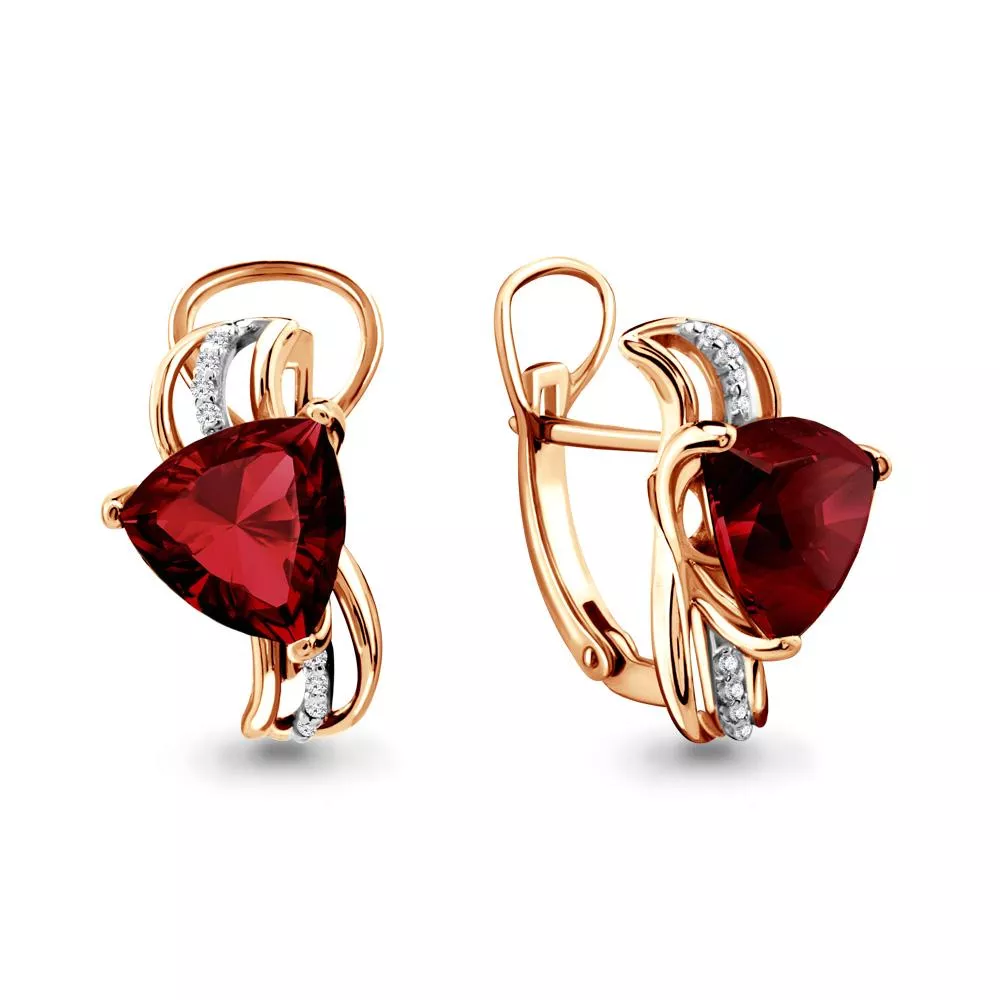 Серьги, золото, артикул LV4439103А